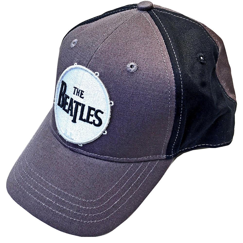 THE BEATLES ビートルズ (結成 65周年 ) - Drum Logo / Black & Gray / キャップ / メンズ - PGS